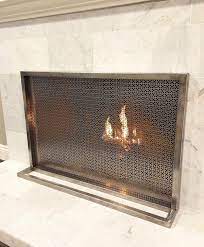 51 Decorative Fireplace Screens To