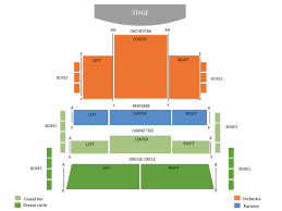 Ferguson Center For The Arts Concert Hall Seating Chart And
