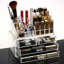 acrylic 5 drawer makeup organizer