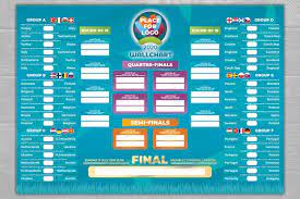 The first match will be held on 11 june 2021 with turkey vs italy at the stadio olimpico in rome. 2020 European Championship Wallchart Creative Photoshop Templates Creative Market