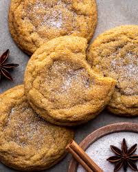 chewy pumpkin cookies in bloom bakery