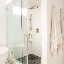 Seamless Glass Sliding Shower Doors On
