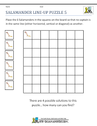 Fun math worksheets printable for your kids. Math Puzzle Worksheets Salamander Line Up Puzzle 5 Gif 1 000 1 294 Pixels Maths Puzzles Math Words 5th Grade Math