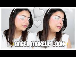 angel halloween makeup look all