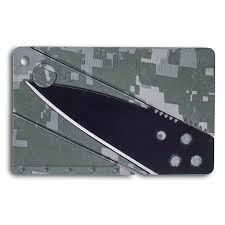 Maybe you would like to learn more about one of these? Camo Hidden Credit Card Knife Camouflage Hidden Blade Everyday Carry Weapon Karatemart Com