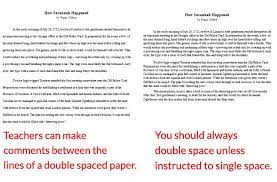 Essay samples essays are separated into four types: Double Spaced Essay Writing