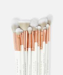 marbleous 12 piece brush set at beauty bay