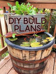 Diy Build Plans For A Whiskey Barrel