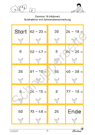 Deckblatt mathe mit zirkel und geodreieck deckblätter für das schulfach mathe. Dominos Zum Zahlenraum 100 Lernbiene Verlag