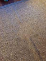 discolored jute rug help