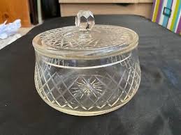 Cut Glass Bowl With Lid Pips Trip