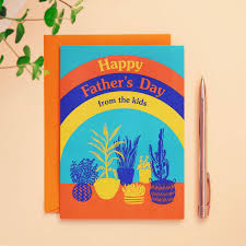 Happy Fathers Day From The Kids Card