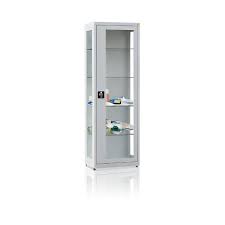 Single Glass Door Cabinet With Glass