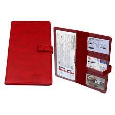 Insurance card holders are one of the mines press' most popular products. Red Car Insurance Holder For Registration Card Documents Auto Organizer Luxury Pu Leather Wallet Case Walmart Com Walmart Com