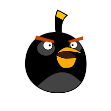Bomb, black Angry Birds Character free image download