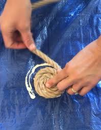 diy round rope rug willing hands