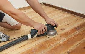 how to sand hardwood floors with an