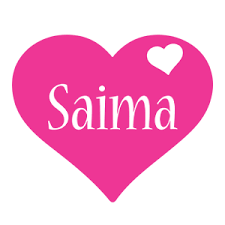 saima logo name logo generator i