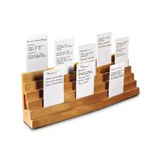 Not include or suitable for rolodex cards. Note Card Bleachers Index Card Organizer 3 X 5 Card Organizer Levenger