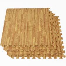 soft eva foam floor play mat wood