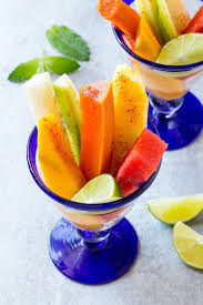 Use whatever fruit you like in this versatile salad. Mexican Fruit Cups Dinner At The Zoo