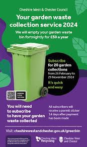garden waste collection in cheshire