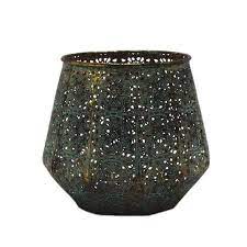 Mesh Jar Candleholder 16cm Marrakesh