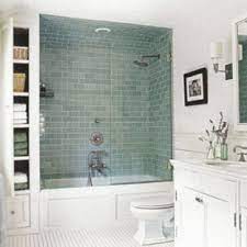 A glass shower wall is a great way to make a small bathroom feel large. 75 Beautiful Small Bathroom Pictures Ideas August 2021 Houzz