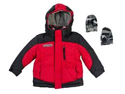 Zeroxposur Little Boys Winter Jacket Coat Red Small 3t