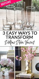 easy dollar tree vase makeovers