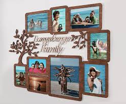 Personalized Multi Photo Frame Family