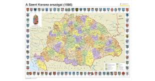 There's no such thing as. A Szent Korona Orszagai 1886 Faliterkep Cartographia Nemzeti Terkepeszet