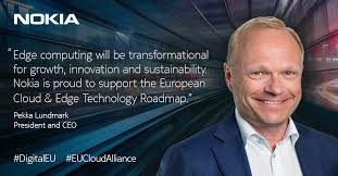 He was named nokia's new ceo on monday. Pekka Lundmark On Twitter Europe Has A Proud History Of Communications Tech Leadership I Want That To Continue So Nokia Has Joined 26 Other Companies In Sharing A Roadmap For Cloud And