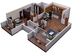 3d Floor Plan Isometric View By Christa