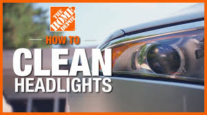 how to clean headlights the