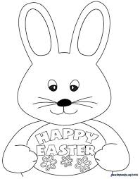 1) if you have javascript enabled you can click the print link in the top half of the page and it will automatically print the coloring page only and ignore the advertising and navigation at the top of the page. Free Easter Coloring Page Bunny Coloring Pages Easter Bunny Colouring Free Easter Coloring Pages