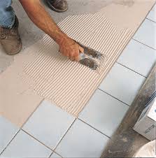 how to install ceramic tile flooring in