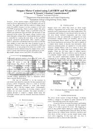 stepper motor control using labview