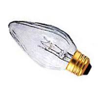 F15 Flame Shaped Shatter Resistant Clear Light Bulb Safety Bulbs