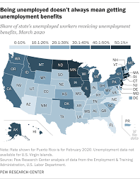 While there is no waiting period imposed, it will take a few weeks for you to receive your first check, so plan accordingly. In Some States Very Few Unemployed People Get Unemployment Benefits Pew Research Center