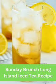 sunday brunch long island iced tea
