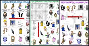 detective stories esl voary worksheets