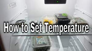 Whirlpool Refrigerator - How to Set Temperature - YouTube