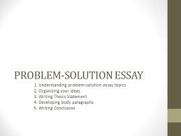 Problematic essay topics 