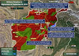 Kabul's green zone is a place where diplomats fly in cheesecake from new york and cases of wine from europe, but many of those living inside the a general view of green zone in kabul, afghanistan. Military Situation In Afghanistan On September 5 2019 Map Update