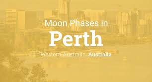 Moon Phases 2019 Lunar Calendar For Perth Western
