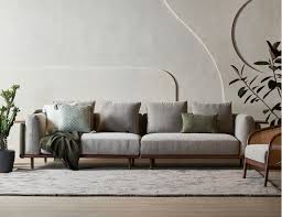 celadon 4 seater modular fabric sofa