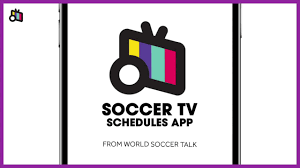 soccer tv schedules app brief demo