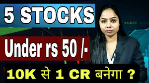 5 stocks under rs 50 best penny