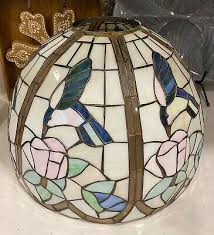 Hang Lamp Shade Stained Glass Cover